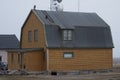 Ny alesund House in Spitzbergen Norway Royalty Free Stock Photo