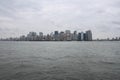 Gray NY skyline