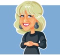 NY, USA, November 12, Jill Biden Vector Caricature