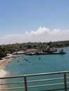 Nyali Bridge Mombasa Kenya From Garissa County Royalty Free Stock Photo