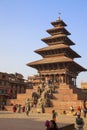 Nyatapola Temple, Bhaktapur Durbar Square, Nepal Royalty Free Stock Photo