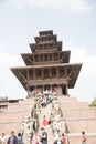 Nyatapola temple Bhaktapur Durbar Square,world heritage site, Nepal Royalty Free Stock Photo