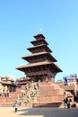 Nyatapola Temple In Nepal. Royalty Free Stock Photo