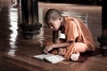 Novice monk, Myanmar