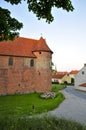 Nyborg Castle at Dusk Royalty Free Stock Photo