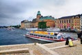 Nybrohamnen, Stockholm Royalty Free Stock Photo