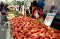 NYC: Abingdon Square Farmer's Market Royalty Free Stock Photo