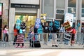 NYC Atheists Picketing - Papal Visit 2008 Royalty Free Stock Photo