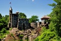 NYC: Belevedere Castle in Central Park Royalty Free Stock Photo