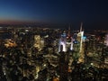 NYC in blue hour