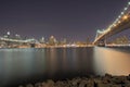 NYC Bridges At Night