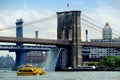 NYC: Brooklyn Bridge Royalty Free Stock Photo