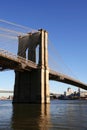 NYC - Brooklyn bridge Royalty Free Stock Photo