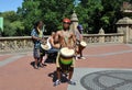 NYC: Central Park Drummers Royalty Free Stock Photo