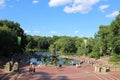 NYC In Central Park, NYC, Manhattan, Lake Fountain