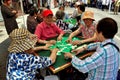 NYC: Chinese Women Playing Mahjong