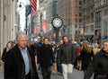 NYC: Crowds of People on Fifth Avenue