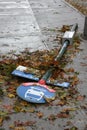 NYC Damage - Hurricane Sandy Royalty Free Stock Photo