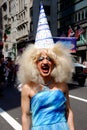 NYC: Drag Queen at Gay Pride Parade Royalty Free Stock Photo