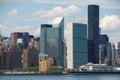 NYC: East Side Skyline and UN Building Royalty Free Stock Photo