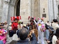 The 2025 NYC Easter Parade At Saint Patrick& x27;s Cathedral Royalty Free Stock Photo