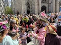 The 2025 NYC Easter Parade At Saint Patrick& x27;s Cathedral Royalty Free Stock Photo