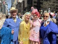 The 2025 NYC Easter Parade At Saint Patrick& x27;s Cathedral Royalty Free Stock Photo