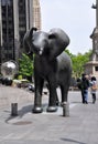 NYC: Elephant Sculpture at Columbus Circle