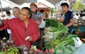 NYC: Harlem Farmer's Market Royalty Free Stock Photo