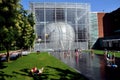 NYC: Hayden Planetarium and Ross Terrace Royalty Free Stock Photo