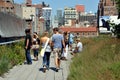 NYC: The High Line Park Royalty Free Stock Photo