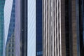 NYC intersecting high-rise buildings architectural background