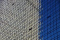NYC intersecting high-rise buildings architectural reflections