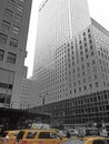 NYC - looking up. The Mobil Building.