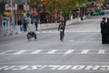 2014 NYC Marathon view on 1st Avenue