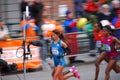 2014 NYC Marathon Womens Leader Pack Royalty Free Stock Photo