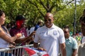 NYC Mayor Eric Adams at the West Indian Labor Day Parade 2022 in Brooklyn NY Royalty Free Stock Photo