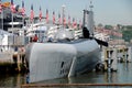 NYC: Nuclear Submarine Growler Royalty Free Stock Photo