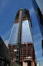 NYC: One World Trade Center Tower Royalty Free Stock Photo