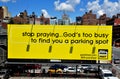 NYC: Parking Lot Sign