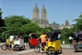 NYC: Pedicabs at Central Park's Cherry Hill