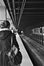 NYC People Commute to Work Lifestyle City Subway Transit Life Royalty Free Stock Photo