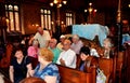 NYC: People at Eldridge Street Synagogue