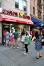 NYC: People Queue to Buy Bagels