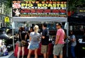 NYC: People Queue to Buy BBQ