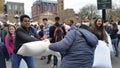 The 2016 NYC Pillow Fight Day Part 2 98 Royalty Free Stock Photo