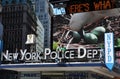 NYC: Plainclothes Police in Times Square Royalty Free Stock Photo