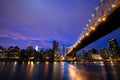 NYC Queensboro Bridge Royalty Free Stock Photo