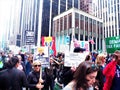 Rally to Oppose Trump Anti Trump Protest in New York City USA