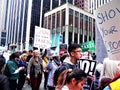 Rally to Oppose Trump Anti Trump Protest in New York City USA